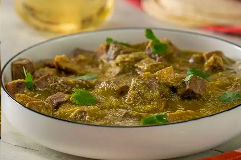 Lengua en Salsa Verde
