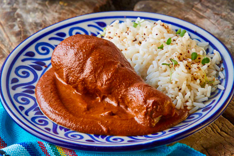 Pollo en Mole