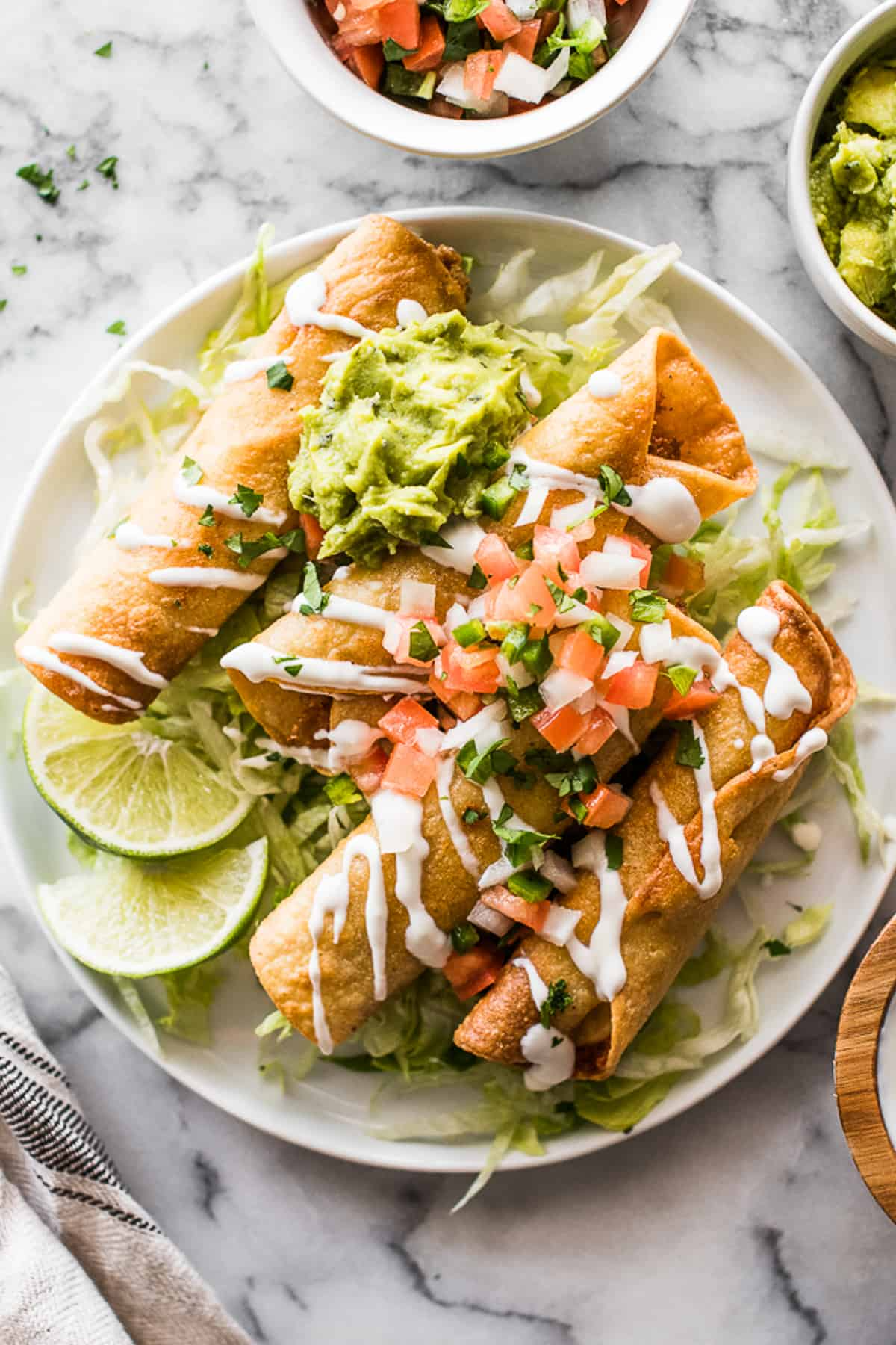 Flautas de Pollo